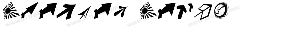 Bearpaw Bats字体转换
